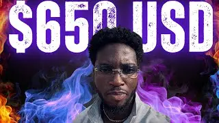 How I Got My FIRST REMOTE JOB - $650 Web Design Project 😳