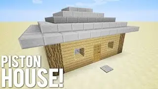 Minecraft: 9x9 Piston House