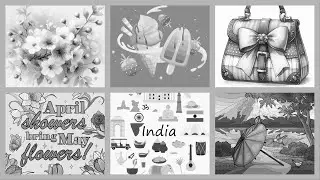 Art Culture & Nature in Harmony India Map Fashion Hey Color By Number Game #gameplay #coloringbook