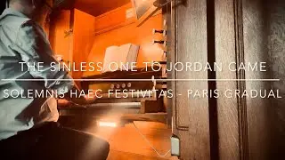 Hymn - The Sinless One To Jordan Came - with words - Daniel Roberts | Organist