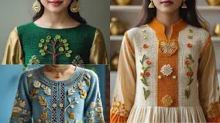 Hand-knitted woolen dress creative share ideas