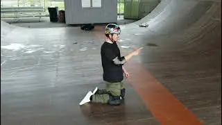 The Art Of Ram - Vert Basics - How To Knee Slide - Vert Skateboarding Trick Tip