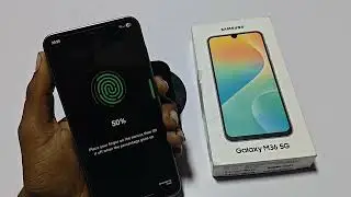Samsung M36 5G Mein fingerprint lock kaise lagte hain/How to set fingerprint lock samsang M36 5G 