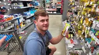 Walmart CHEAP vs EXPENSIVE Budget Fishing Challenge!#fishing #fishinghobby #fishinglife #fishinggear