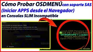🔥C&oacute;mo Instalar OSDMENU en PS2 Incompatibles Slim 90k+ y M&aacute;s