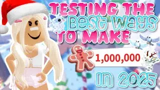 Testing the BEST ways to make GINGERBREAD in Adopt Me *2025*