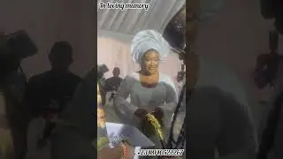 Aduke Chanter and her cultural band honor the graceful journey of Late Mrs Agbake Yusuf
