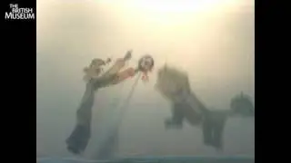 Chinese shadow puppet performance