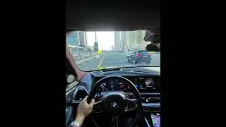 BMW XM в Дубае &mdash; езда от первого лица | BMW XM in Dubai &mdash; POV drive inside