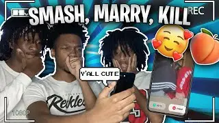 ASKING GIRLS TO MARRY, KILL, OR SMASH US ON THE YEE APP (NEW MONKEY APP) *GONE RIGHT*