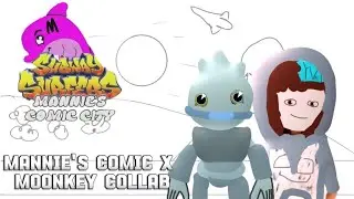 Subway Surfers World Tour Mannie's Comic City | Fanmade Collab trailer (Mannie's Comic x Moonkey)