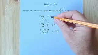 Schnell drei Vektoren aufstellen, die orthogonal/senkrecht zu einem gegebenen Vektor sind