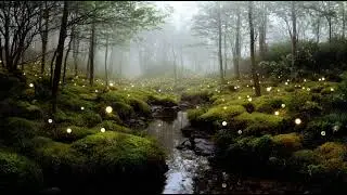 Fall Asleep Quick To This Enchanted Brook and Orbs ASMR Ambient Folkloric Sounds