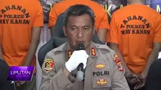 WAY KANAN : Saternarkoba Ringkus 3 Bandar Sabu Sabu