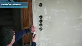 Estrich verlegen mit dem Nivellierschwimmer | Fließestrich