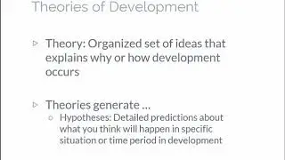 1 4 Intro to Theories of Development and Psychodynamic Theory Video