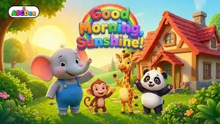 Good Morning Song for Kids | Elephant Morning Routine | Nursery Rhymes & Kids Songs
