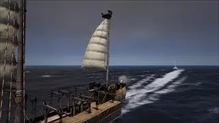 Tramp Freighter - Back Cannon shooting (Atlas)