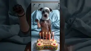 Strong Puppy&rsquo;s Birthday 🎂 | Get Well Soon Poppy.