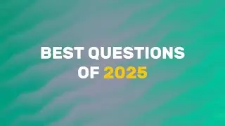 ✅ 5 BEST EDUCATIONAL QUESTIONS OF 2025!