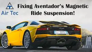 Ремонт амортизаторов Lamborghini Aventador SV BWI Magnetic Ride AirTec Bulgaria Многоязычное аудио