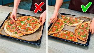 KITCHEN HACKS FOR GENIUSES! 🧠 Smart Tricks For Cooking, Cleaning & Organizing! ✅