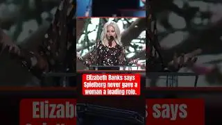 Elizabeth Banks claims Steven Spielberg doesn&rsquo;t give women leading roles. #movies , #women