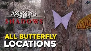 Assassin's Creed Shadows All Origami Butterfly Locations