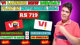 Vi 719 Plan Details | Vi 719 Plan | Vi 719 Recharge Plan | Vi Launch New 1GB Plan