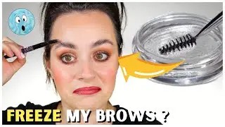 HOW TO DO YOUR EYEBROWS QUICK with the ABH BROW FREEZE | ILINCA Makeup