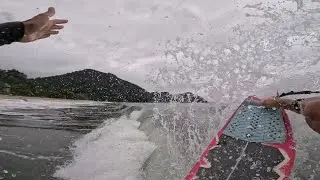 Dia de surf na Vermelha do Centro Ubatuba SP (Surf Pov)