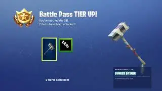 Free BUNKER BASHER Pickaxe in Fortnite + Exclusive BACON Banner!