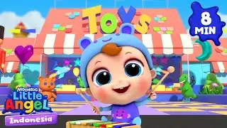 Ayo Kita Pergi ke Toko Mainan | Little Angel Indonesia | Kartun dan Lagu Anak Favorit