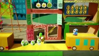 Nintendo Switch Lite - Yoshi Crafted World Gameplay