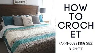 Farmhouse King Size Blanket