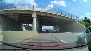 driver view I-64 east from Long Rd to MO 141 greater St. Louis, MO on 6/9/25 in 4k