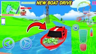 2026 New Update Boat Driving 🚢👮 In Dude Thrft Wars | New Update 2026 #16