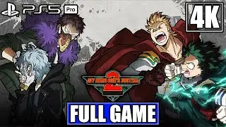 MY HERO ONE'S JUSTICE 2 Gameplay Walkthrough FULL GAME [4K 60FPS PS5 PRO] - No Commentary