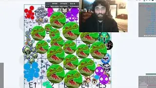 Agario Bots World Record - 200 Bots on Agario W/ op-bots.com (300,000) MASS