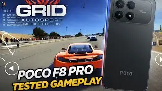 POCO F8 PRO | GRID™ Autosport Gameplay | Snapdragon 8 Elite (Gen 4)