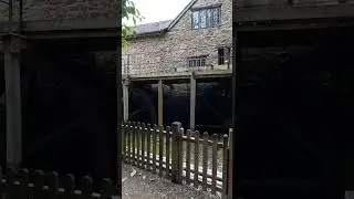 Dunster Working Watermill in action, December 2023 #dunster