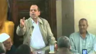 لقاء وفد ميت حمل بالشيخ صلاح عطيه زائرالبلدة فى شهر 7