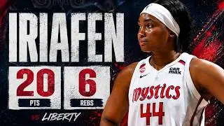 Kiki Iriafen 20 pts 6 rebs vs Liberty 2026 Season