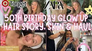 Target, Zara Haul & 50th Birthday Glow Up ✨Hair Transformation |Australian Womens Life & Style