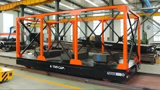 Heavy Duty Rail Transfer Cart 6 Ton