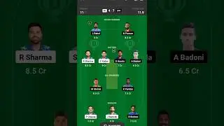 MI vs  LKN Dream 11 Team