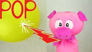Pop a Balloon ! Pink Pig