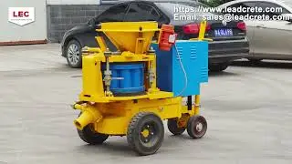 Hydropower Project Electric Construction Shotcrete Machine for Hillside Protection