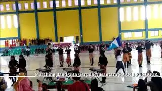 Marching Band_gita garuda nusantara unjuk tampil di acara Newspaper Drum Band Competition 2018