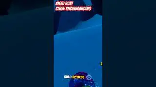 Speed Run! - Carve Snowboarding